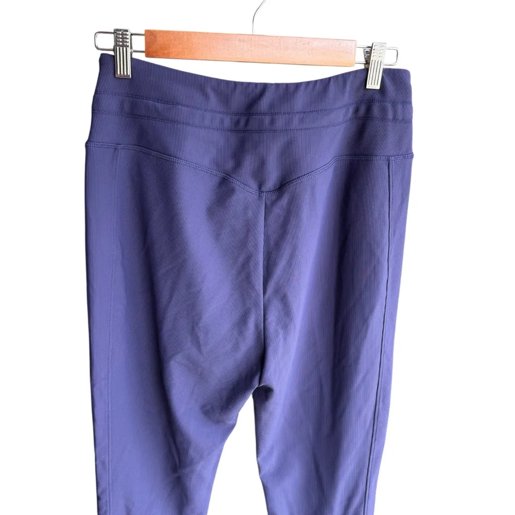 HALARA - NWT Play It My Way Ribbed Track Pants Blue Sz M - Image 5