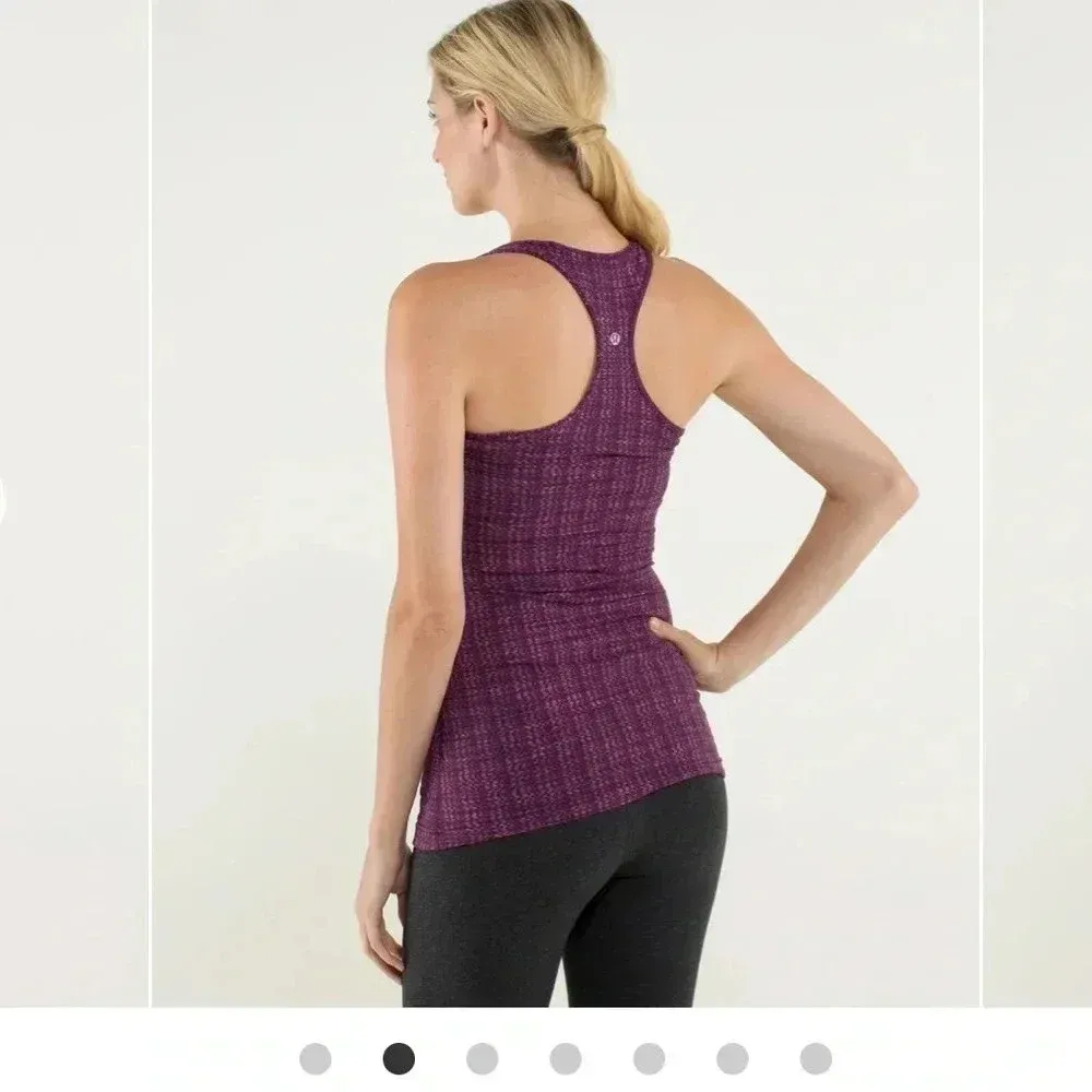 Lululemon Ziggy Wee August Glo Cool Racerback - Image 2