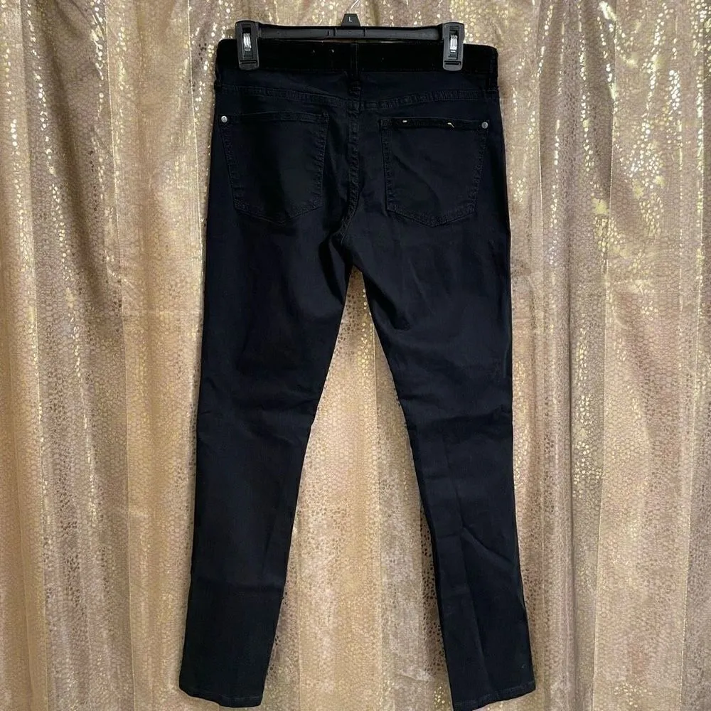 Pilcro and the letterpress Black Stet Corduroy Front Skinny Jeans, Size 27/4 - Image 2