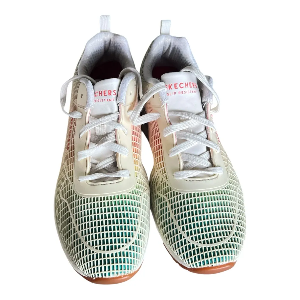 Skechers Street Uno Sr Joylie Rainbow Mesh Athletic Sneakers Size 8.5 - Image 4