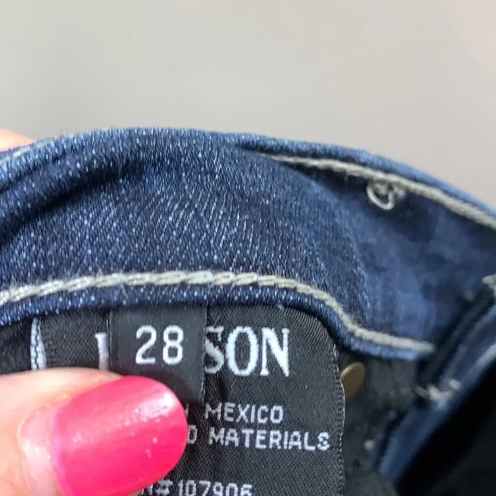 Hudson Krista Super Skinny Dark Wash Jeans - Image 5