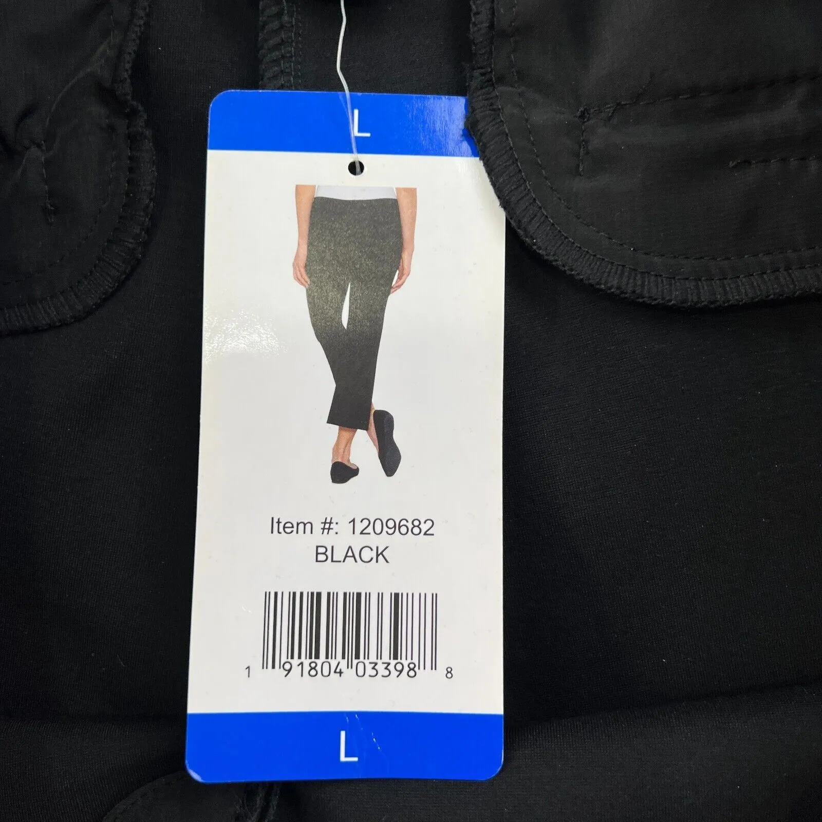 Max &‎ Mia Dress Pants Relaxed Straight Leg Trousers Career Women's Size Large - Image 5