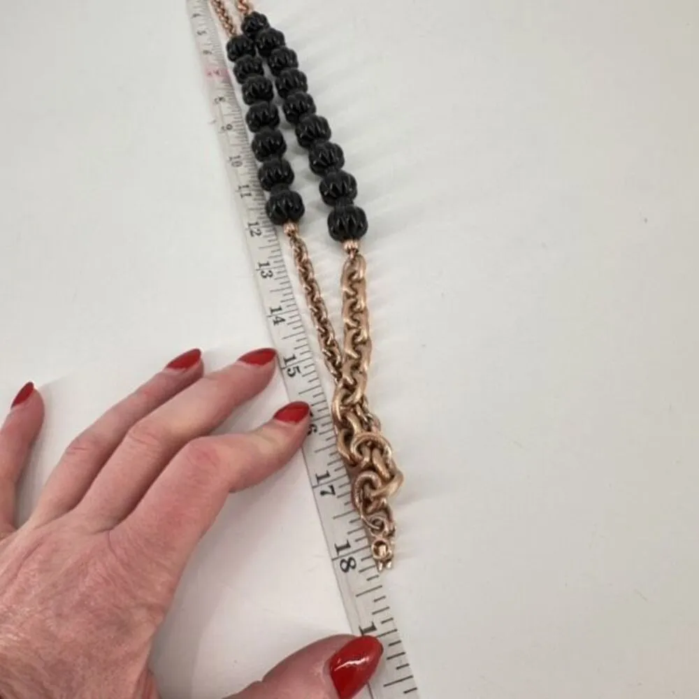 Folli Follie Womens‎ Beaded Chunky Chain Links 2 - Image 3