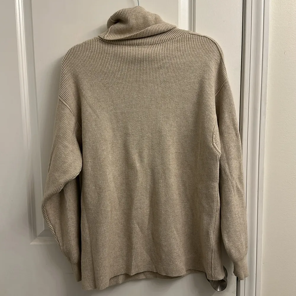 softly structured tunic sweater - Image 3