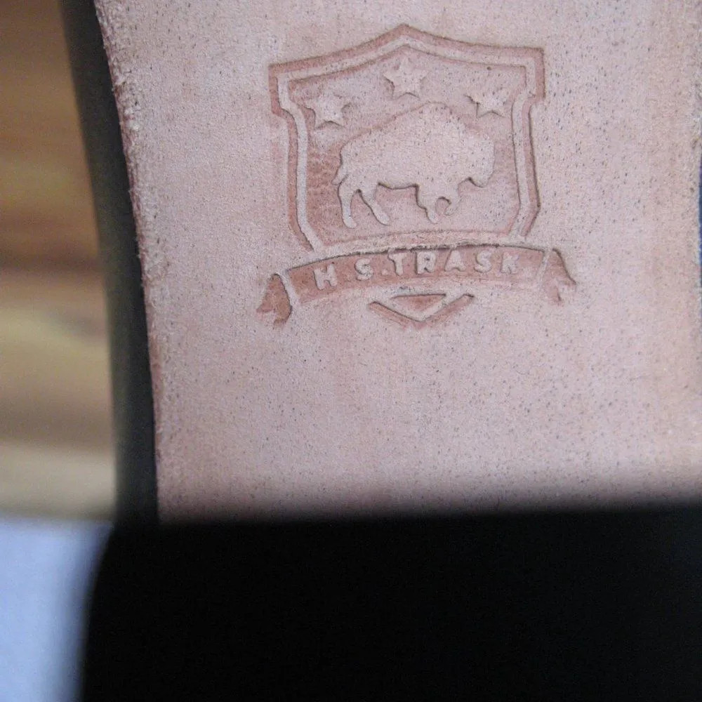 Trask Womens Black 7 Heeled Ankle Boots Black - Image 10