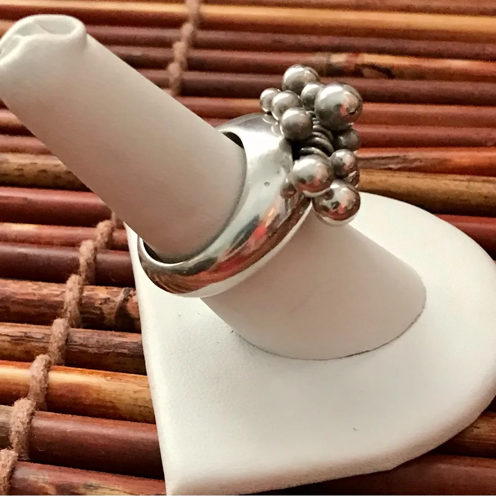 Silpada Sterling Silver Cha Cha Ring Size 8 - Image 4