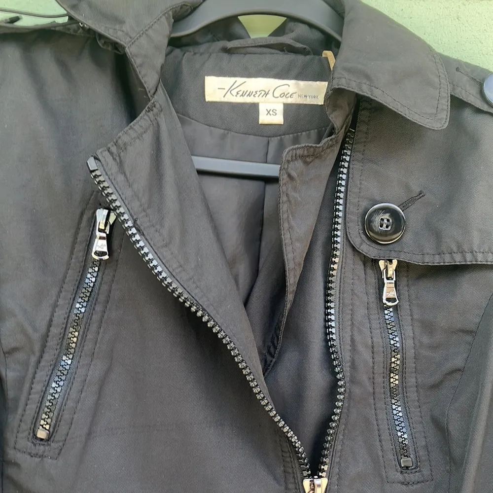 Kenneth Cole New York black raincoat - Image 3