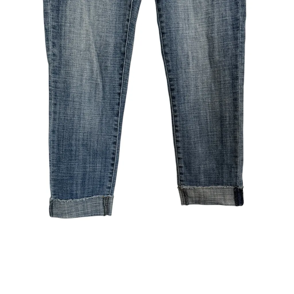 Kut From The Kloth Catherine Crop Cuffed Hem Straight Leg Jeans Women’s Size 2 - Image 3