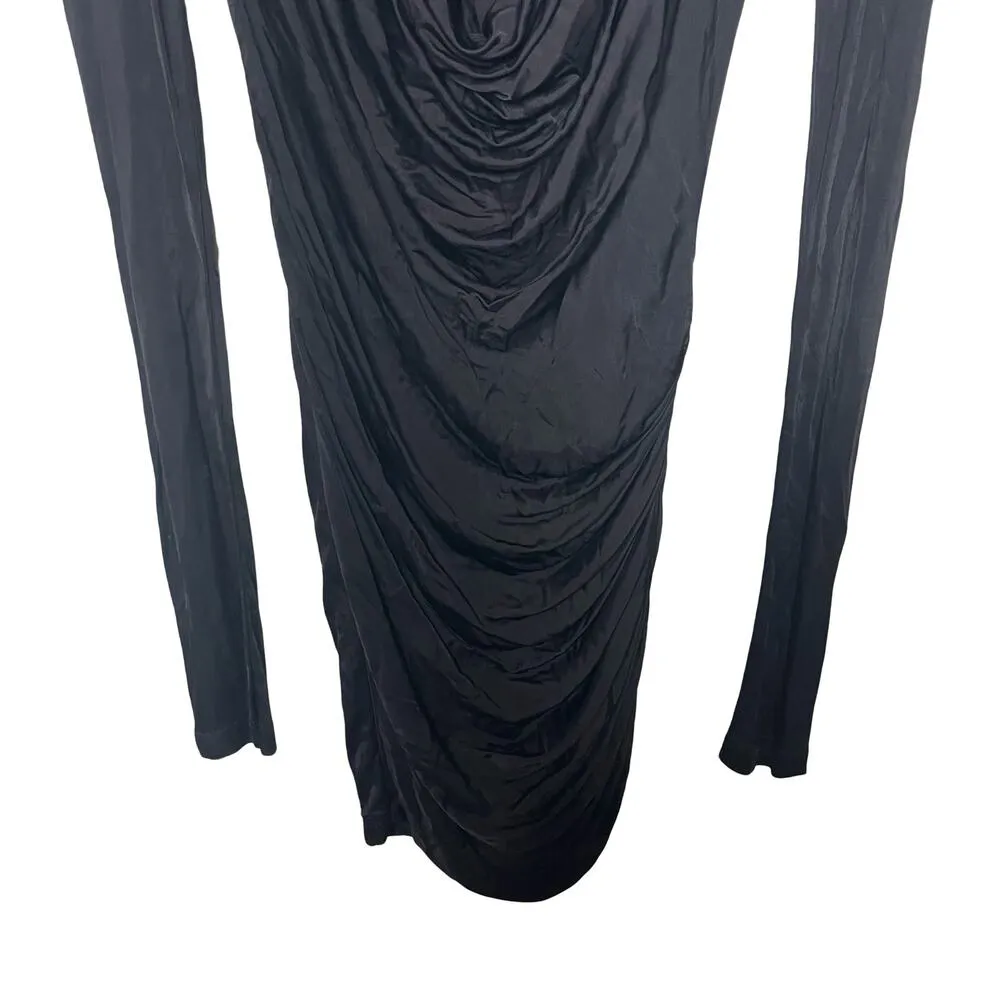 GAUGE81 Utena Black draped stretch - Image 5