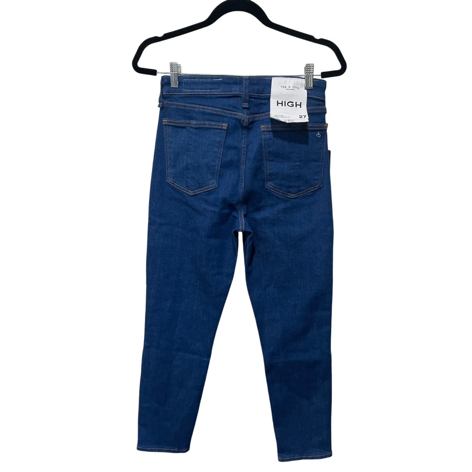 Rag and Bone  Nina High-Rise Ankle Cigarette Size 27 - Image 6