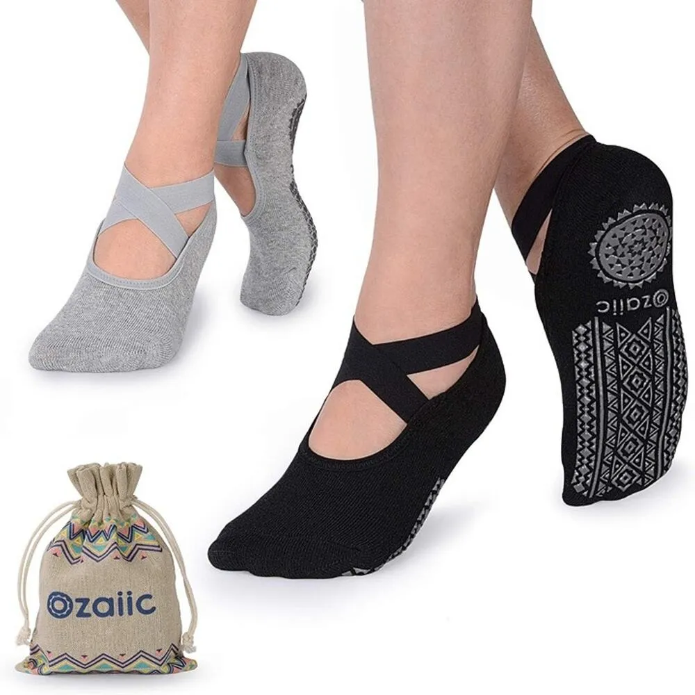 Ozaiic Yoga Socks for Women Non - Image 4
