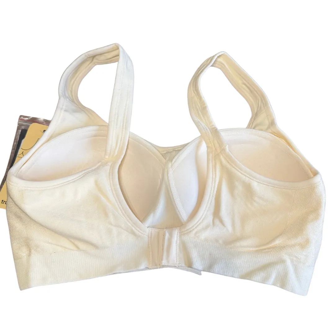 Shapermint TRUEKIND Daily Comfort Wirefree Shaper Bra Beige NWT Medium Tan - Image 3