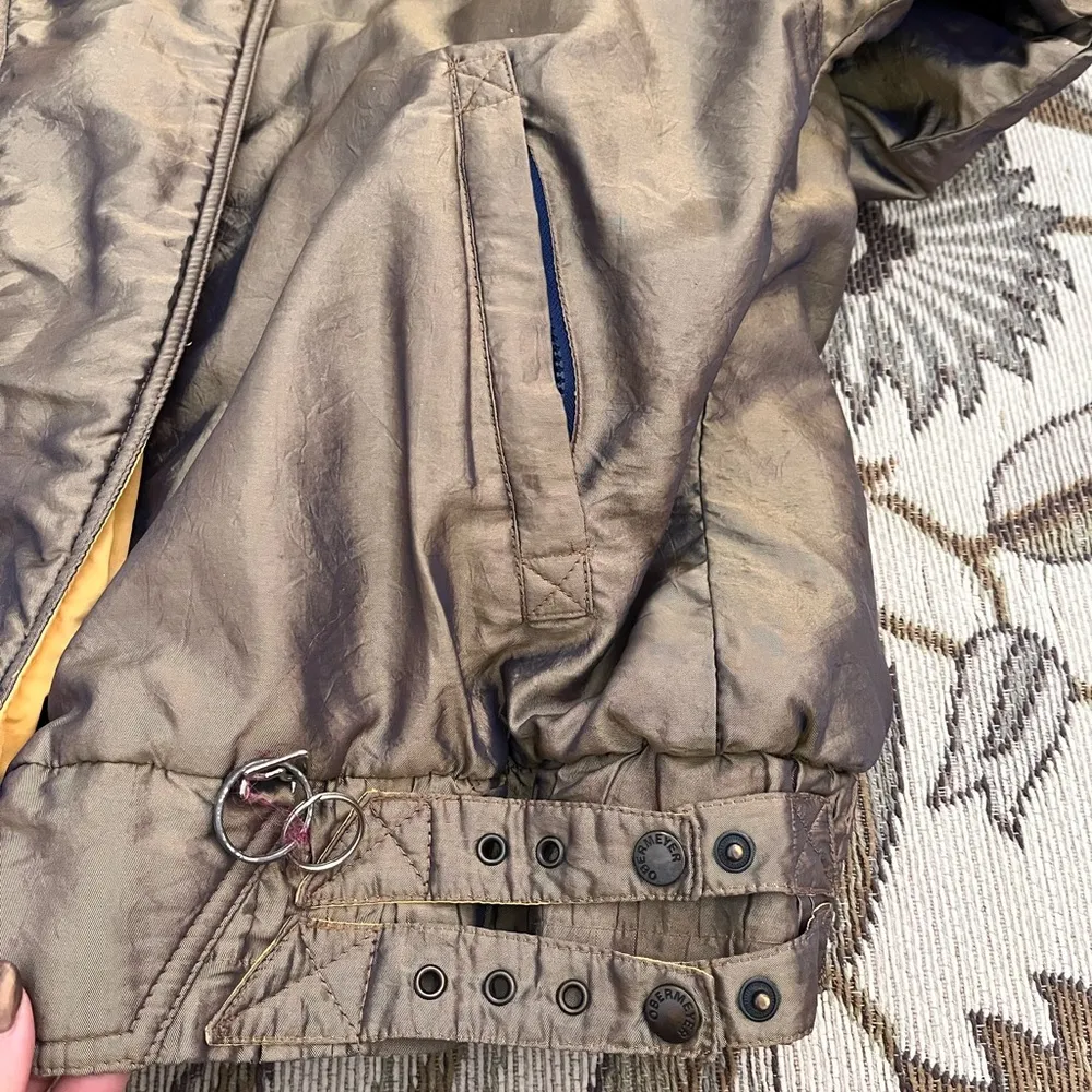 Vintage Obermeyer Coat Jacket Ski Puffer Iridescent S Small - Image 5
