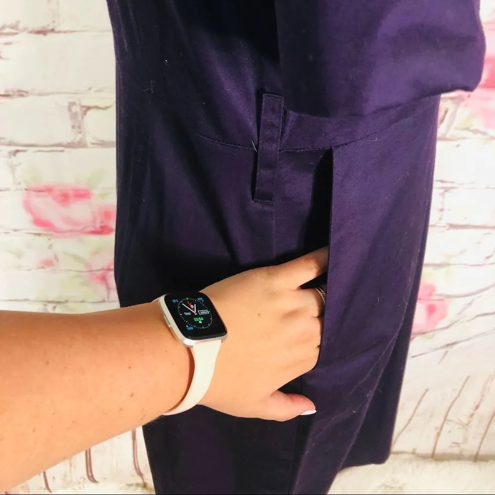 🔥5/25 sale🔥 The limited short sleeve purple sheath dress - Image 4