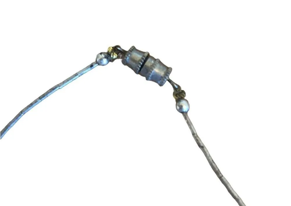 Vintage turquoise and silver necklace - Image 5