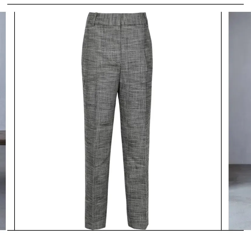 Reiss issa Checked Tailored Trousers 4 $200 plaid holiday fall casual classic - Image 4