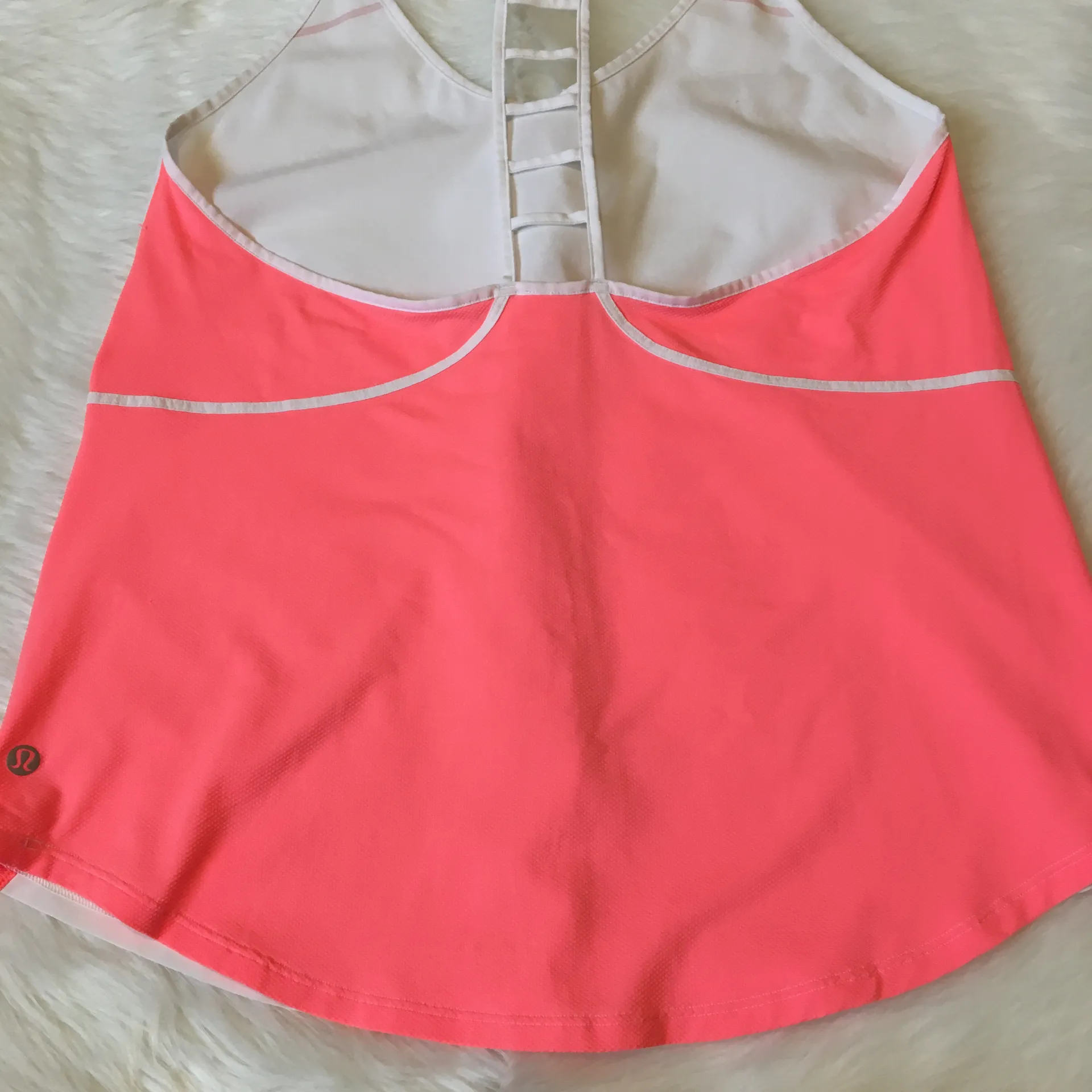 | Breezy Singlet Racer Ladderback Flowy Top - Image 5