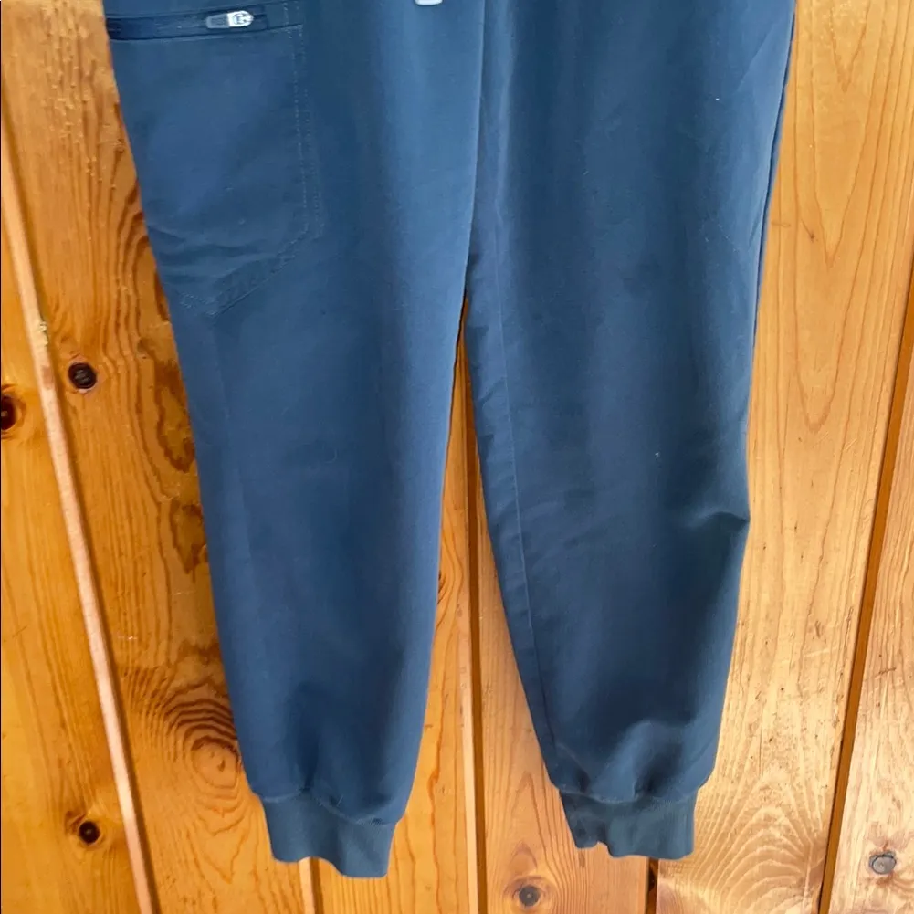 Navy fig Blue Jogger Pants fig pants XS Zamora tapered pants nurse scrubs doctor - Image 4