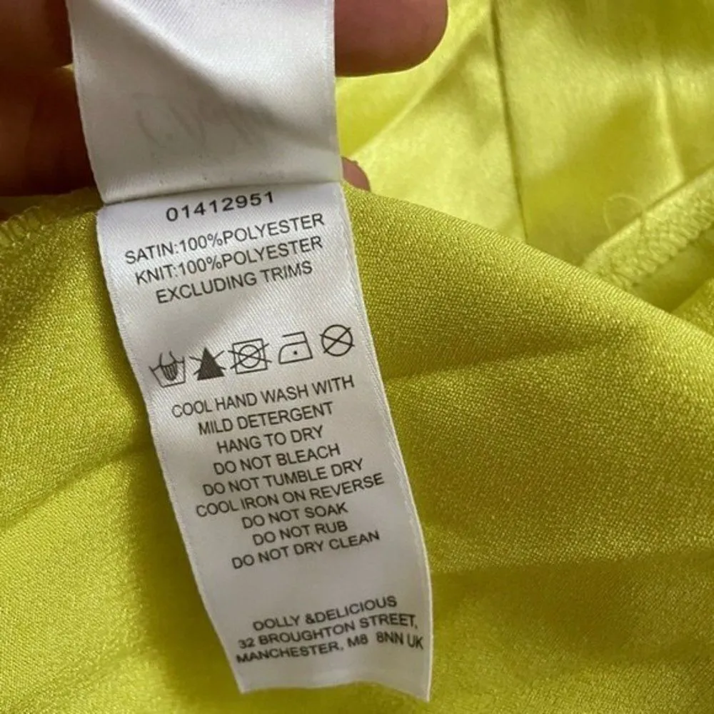 Dolly & Delicious Fishtail Maxi Dress Sz 6 Formal Prom Green - Image 6