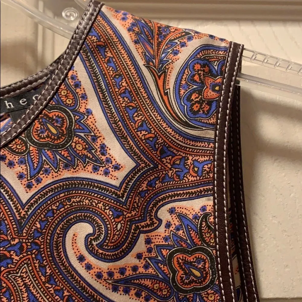 Theory Brindina L Veranda Print silk dress - Image 7