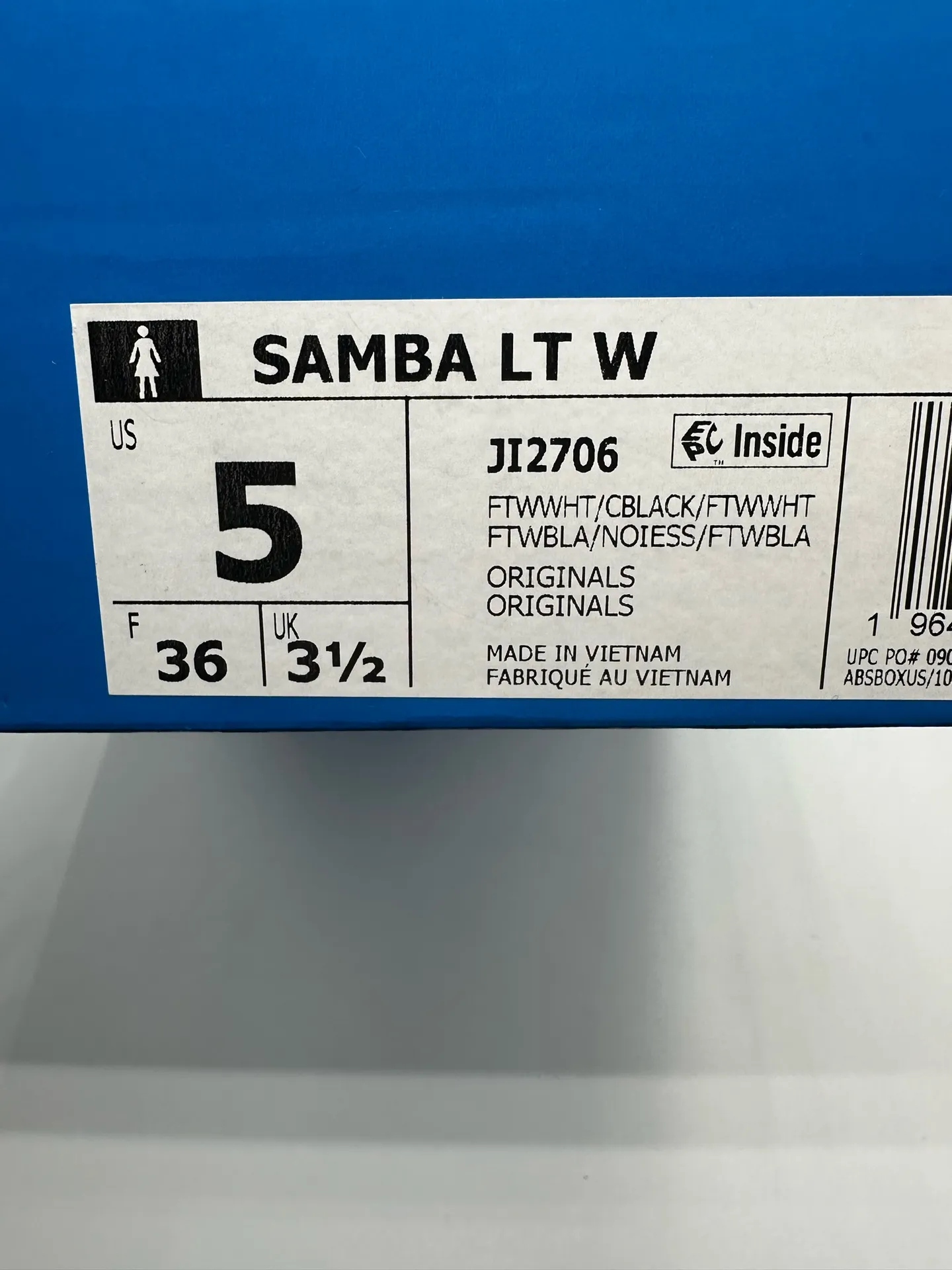 Adidas Wmns Samba LT “Pantent Leather Pack-White” size 5w - Image 7