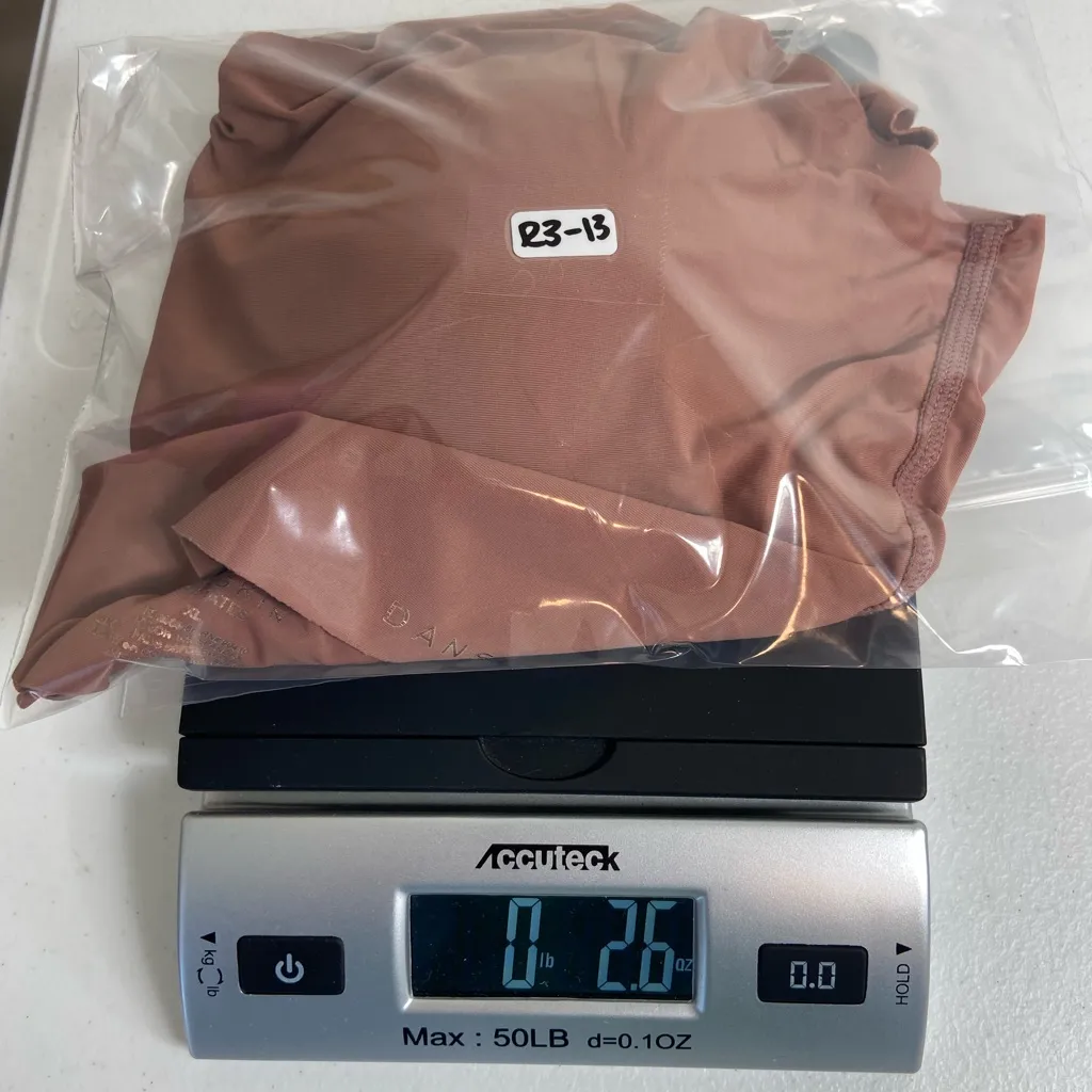 NWOT Danskin dark tan seamless smooth soft stretch square neck padded bra‎ XL - Image 5