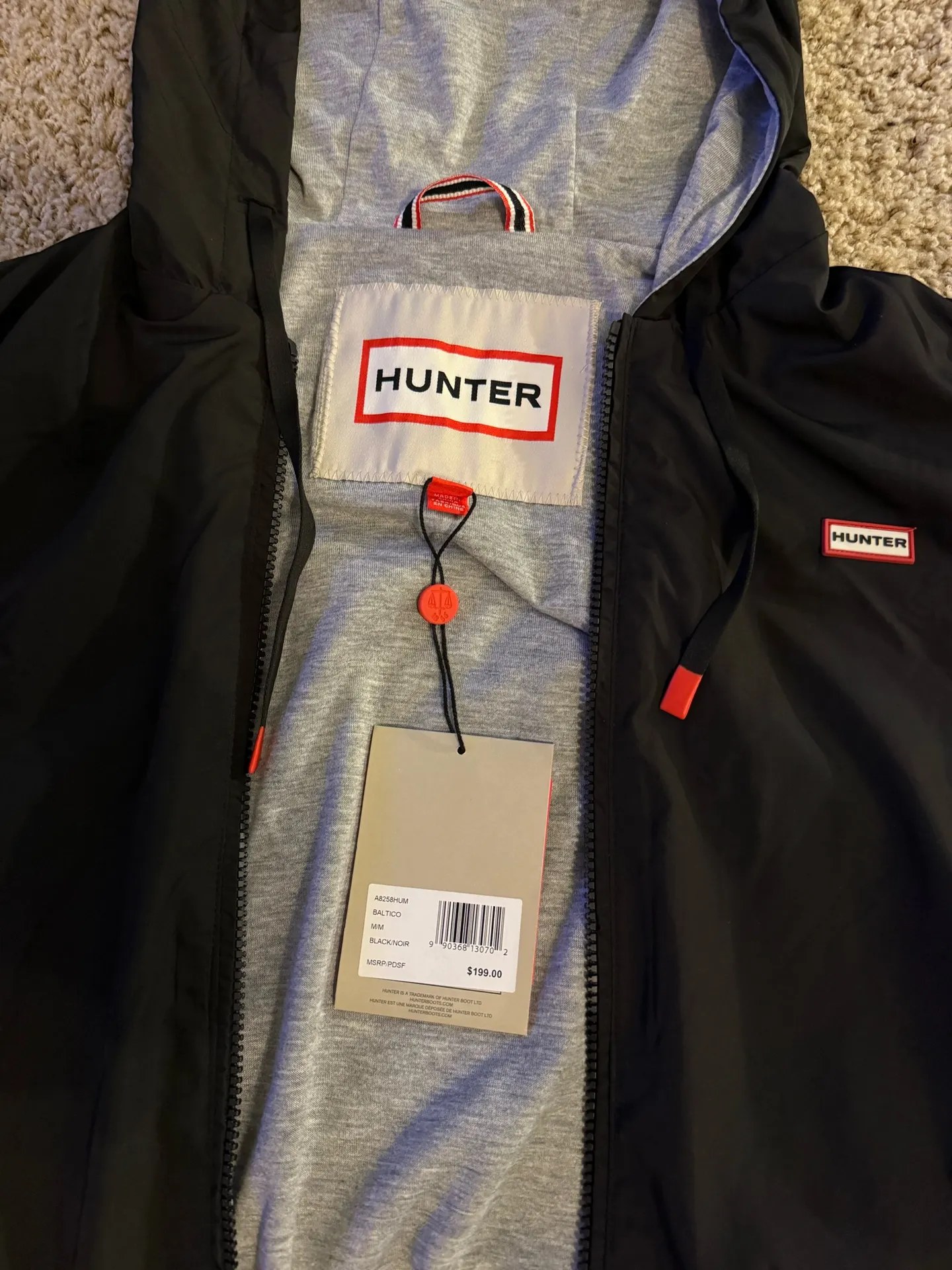 Hunter  light weight jacket. Size Medium. New never worn.  - Image 5
