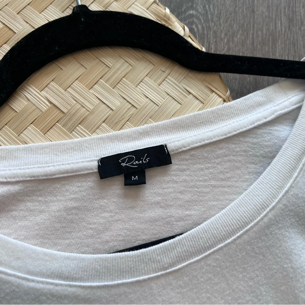 Rails Georgia eyelet blouse in‎ white - Image 3