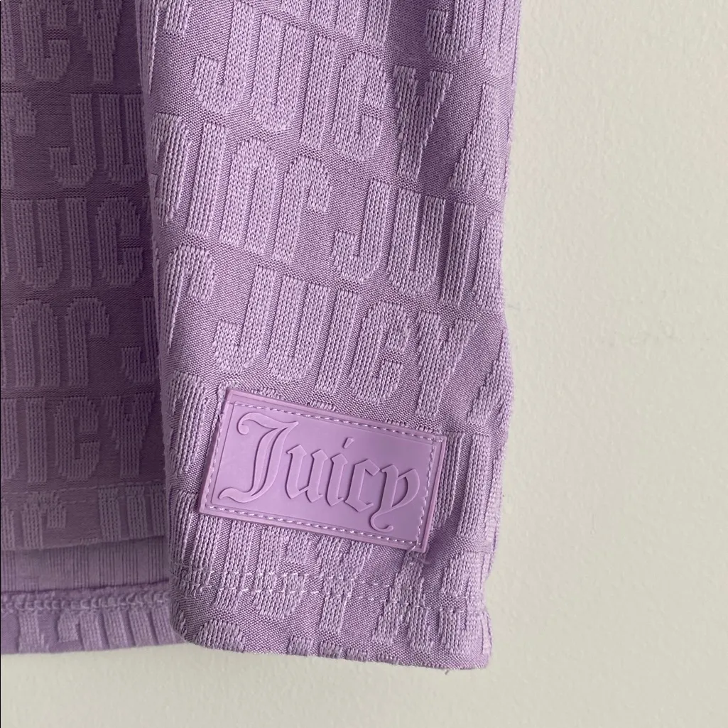 Juicy Couture Lavender Logo Tee - Image 4