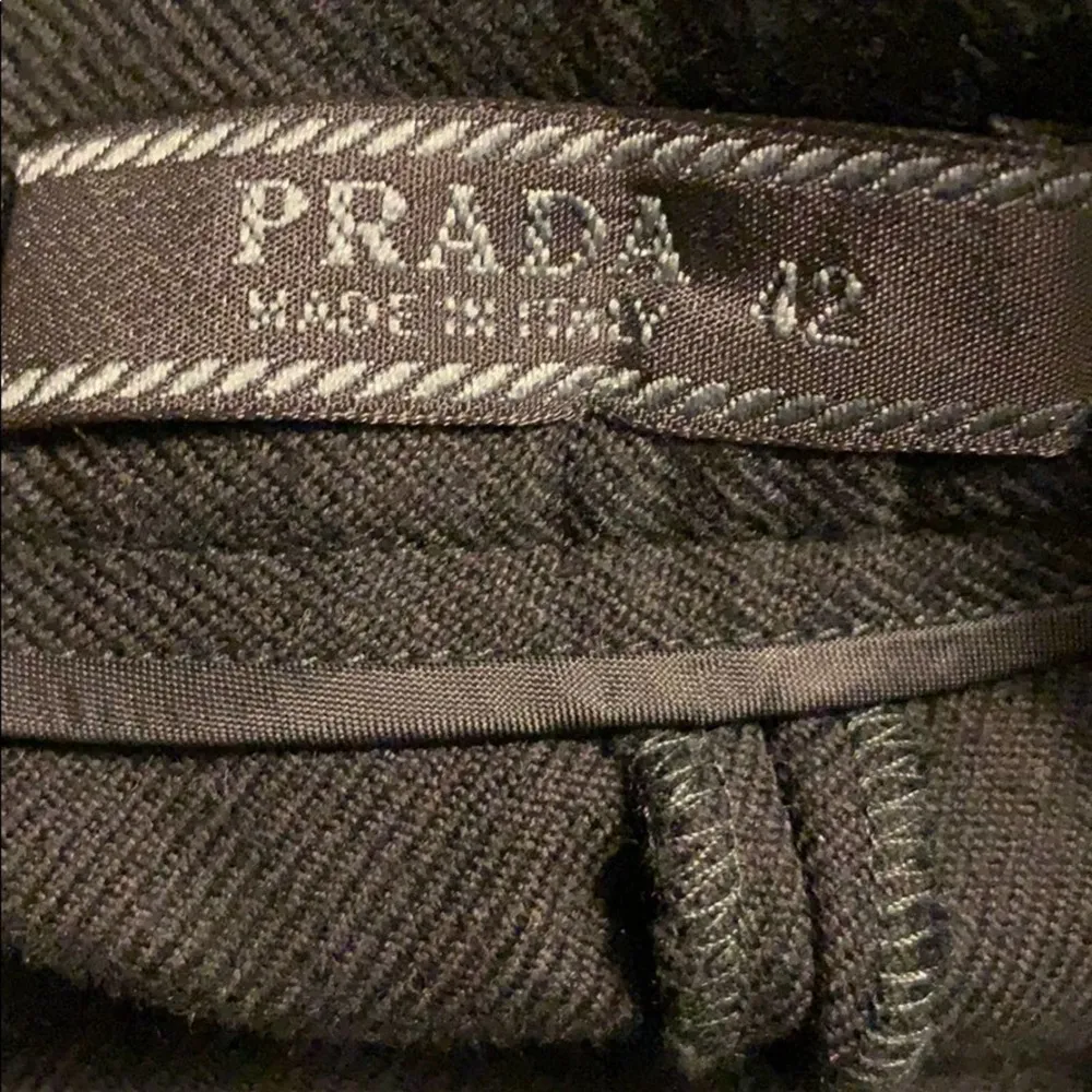 Prada contrast stitch pencil skirt - Image 3