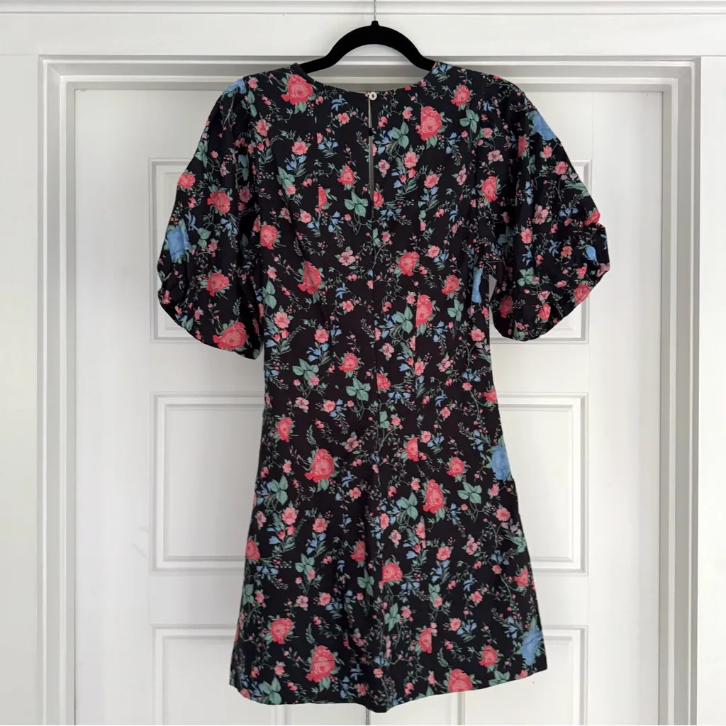 Maeve Short-Sleeve V-Neck Cotton Mini Dress NWT - size Small - Image 4