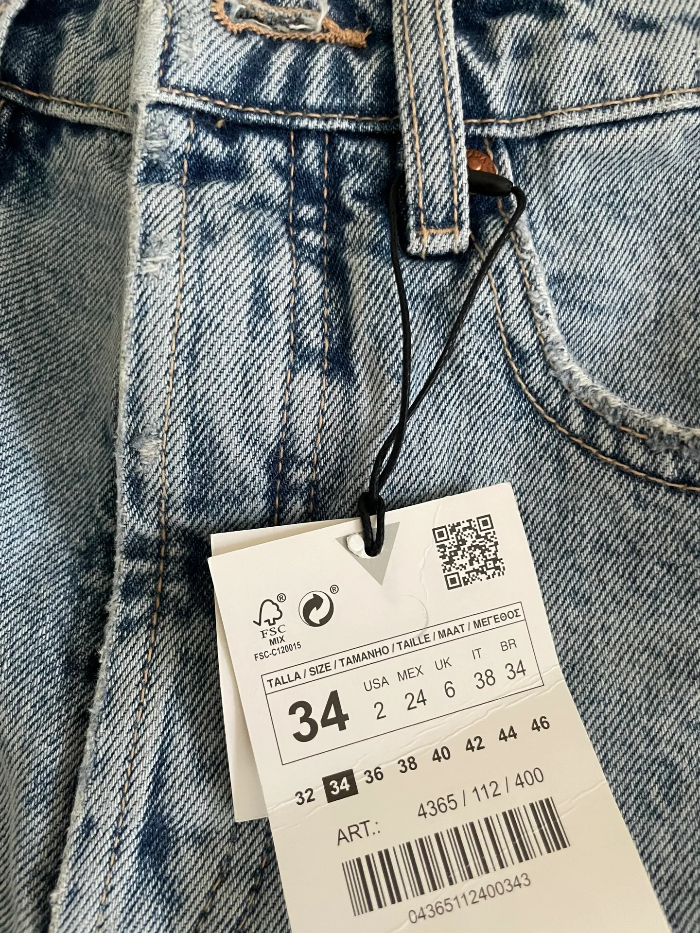 ZARA Jean Shorts - Image 5