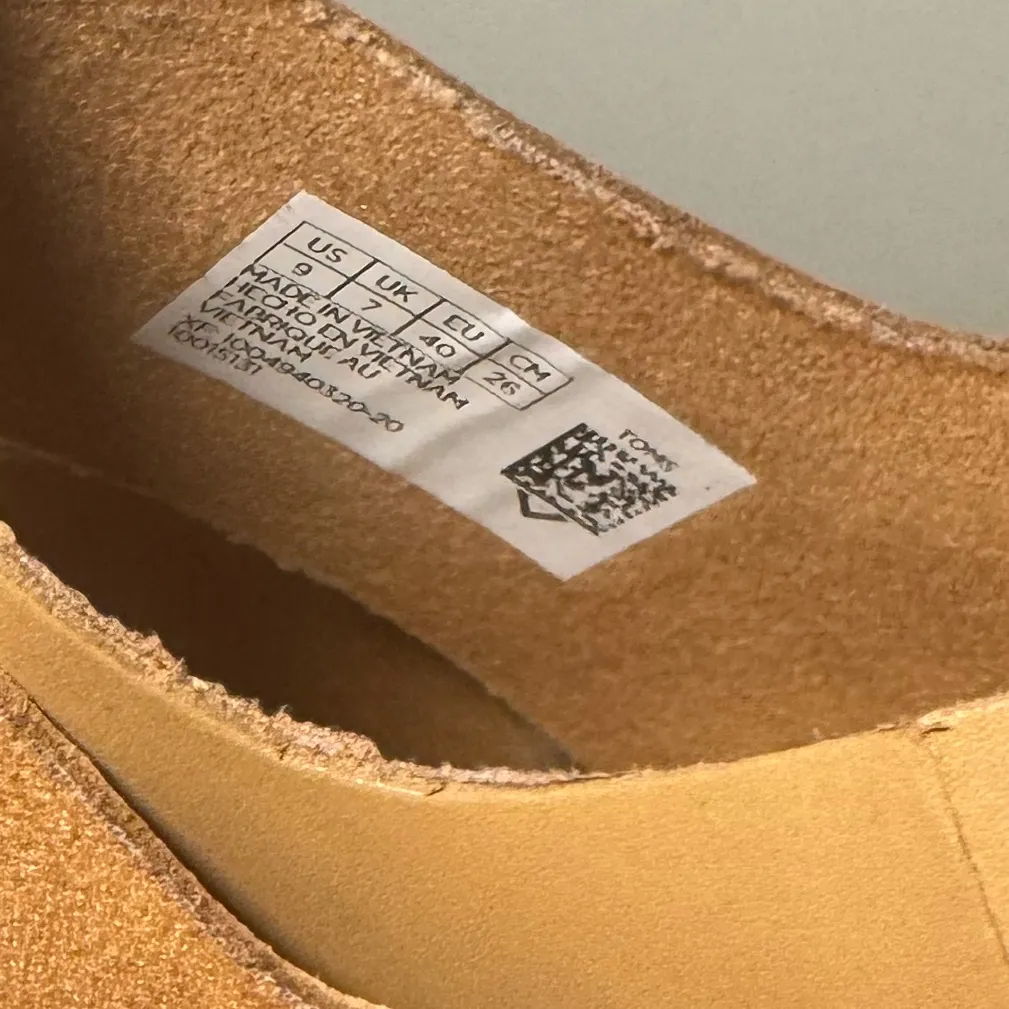 Toms Phoebe Slingback Clog Sandal in Honey Vegan Leather size 9 - Image 3