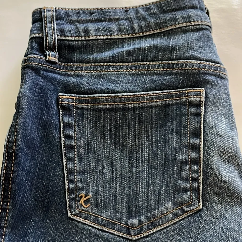 Kut From The Kloth Gidget Fray Short Mid Rise Size 8 - Image 14