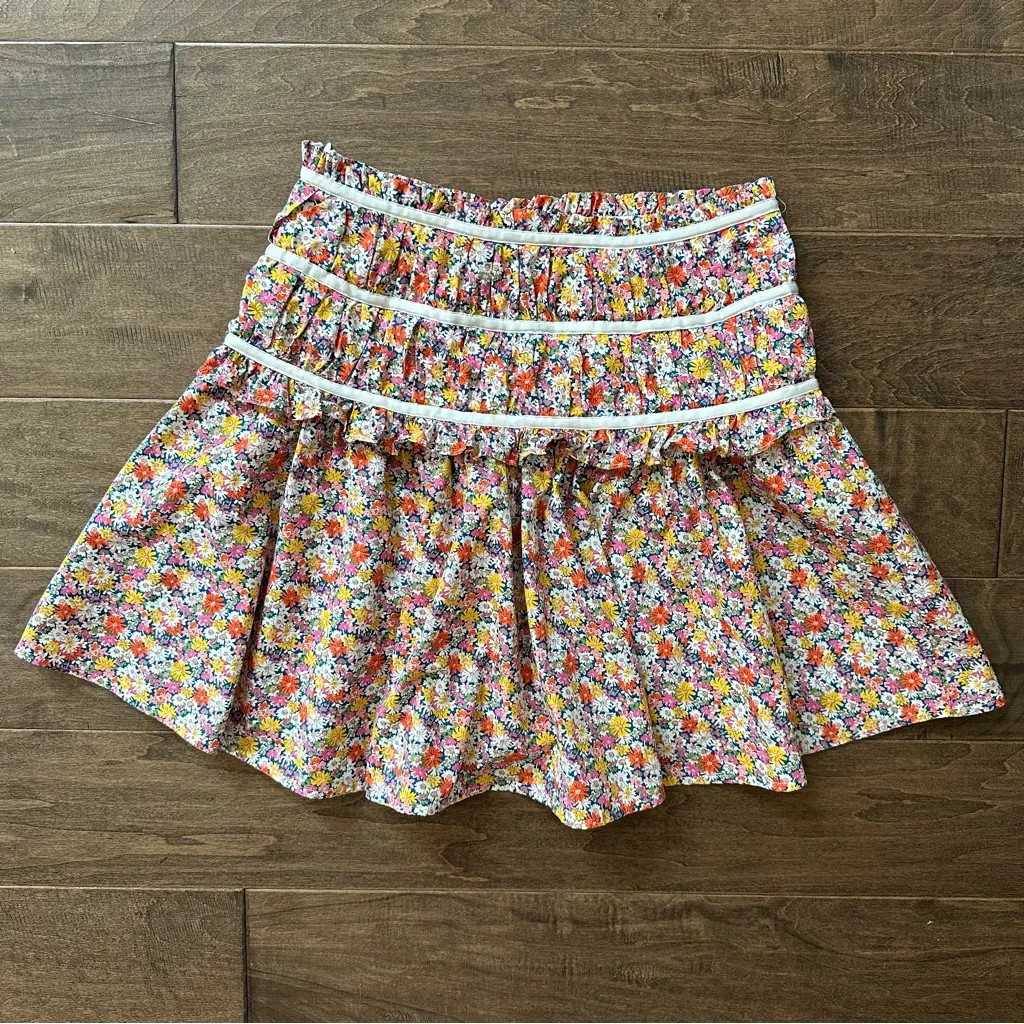 For Love & Lemons Libby Mini Skirt - Image 8