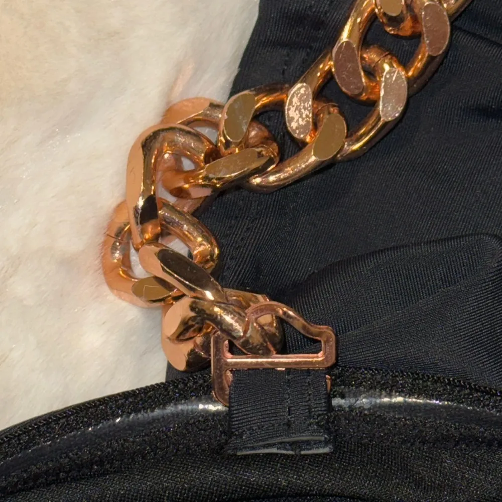 LYSA One Piece Cut Out Swimsuit w Chainlink Strap Women’s 1X 18 - Image 7