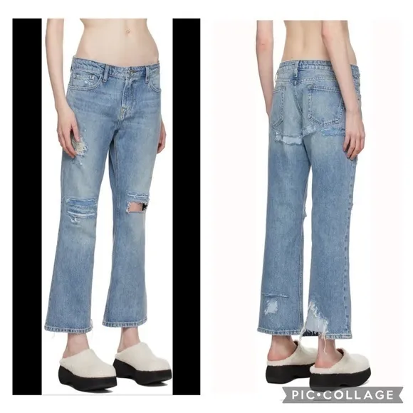 frame denim Revolve FRAME LOW BOOT PIXIE JEAN - Image 2