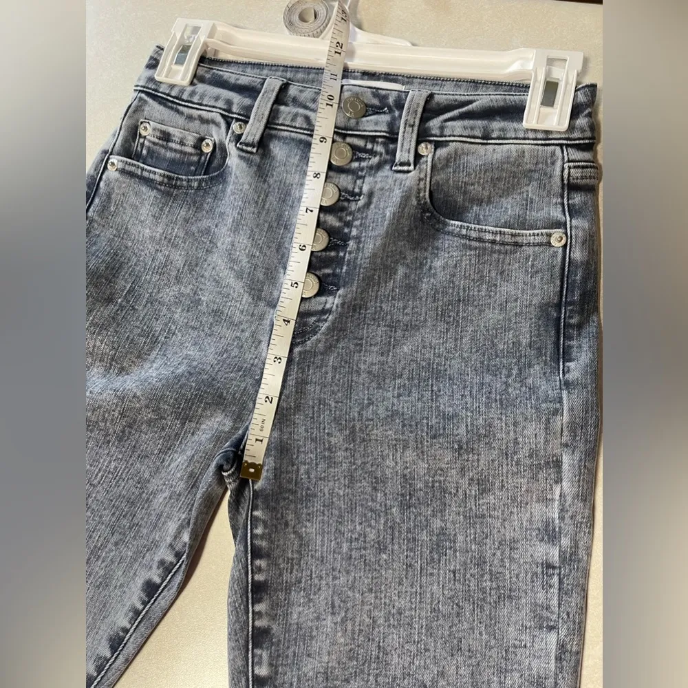 Pistola Women's Aline High Rise Skinny Jeans NWOT Light Grey Size 26 - Image 10