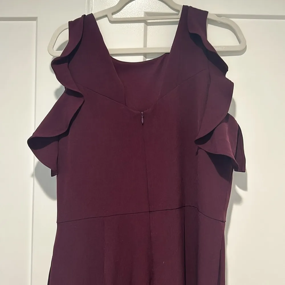 Julia Jordan Flutter Sleeve Wide Leg Jumpsuit - Image 3