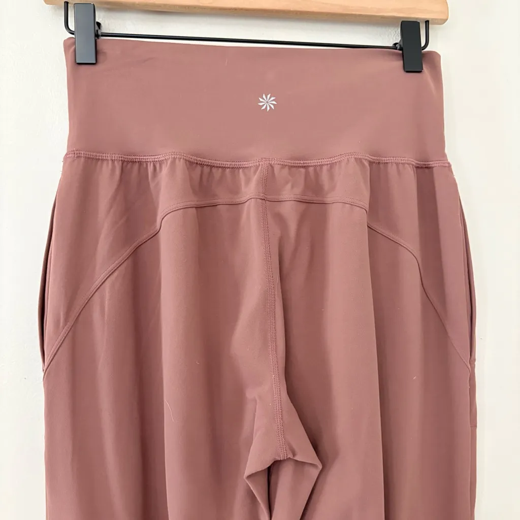 Athleta Salutation Powervita Jogger Pants Dusty Rose High Waist Size S - Image 7