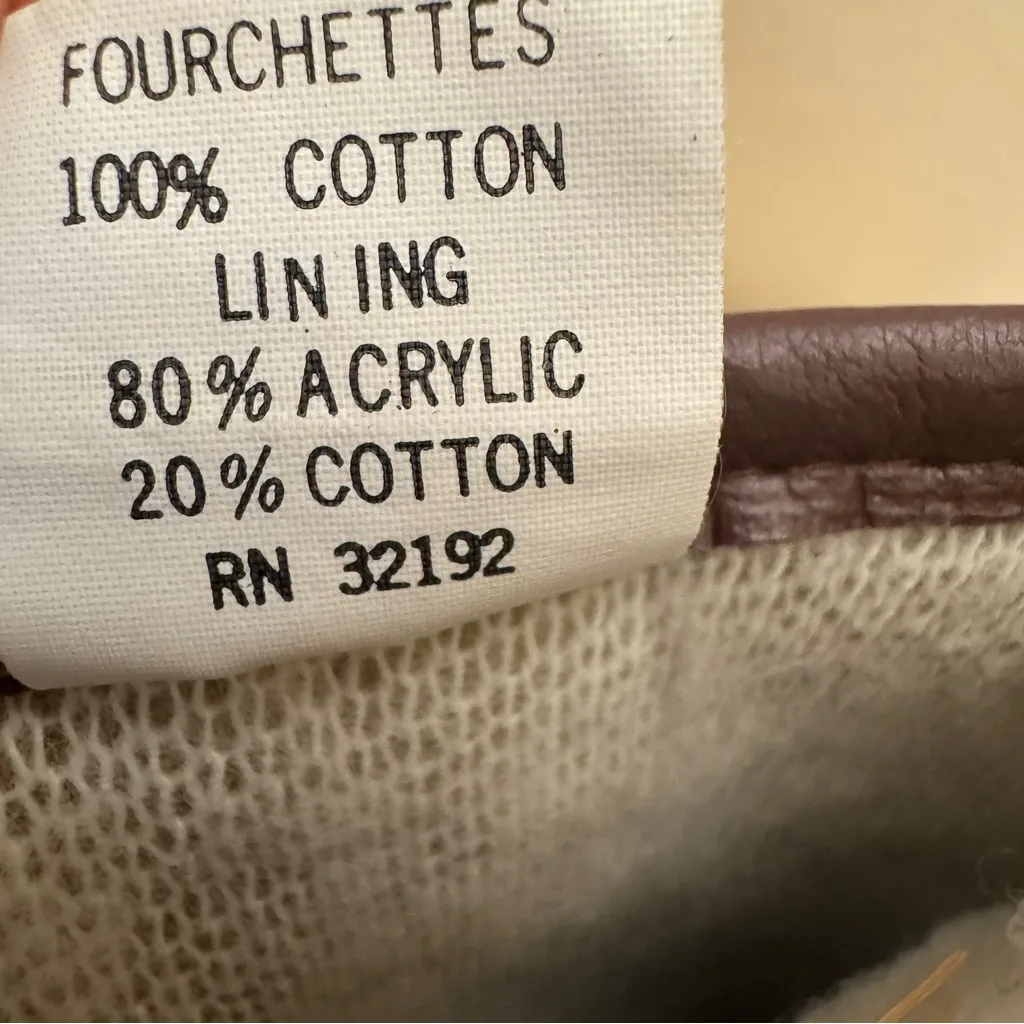 Vintage Ski Gloves Wells Lamont Winter Women's Medium Brown Retro 70s 80s - Image 7