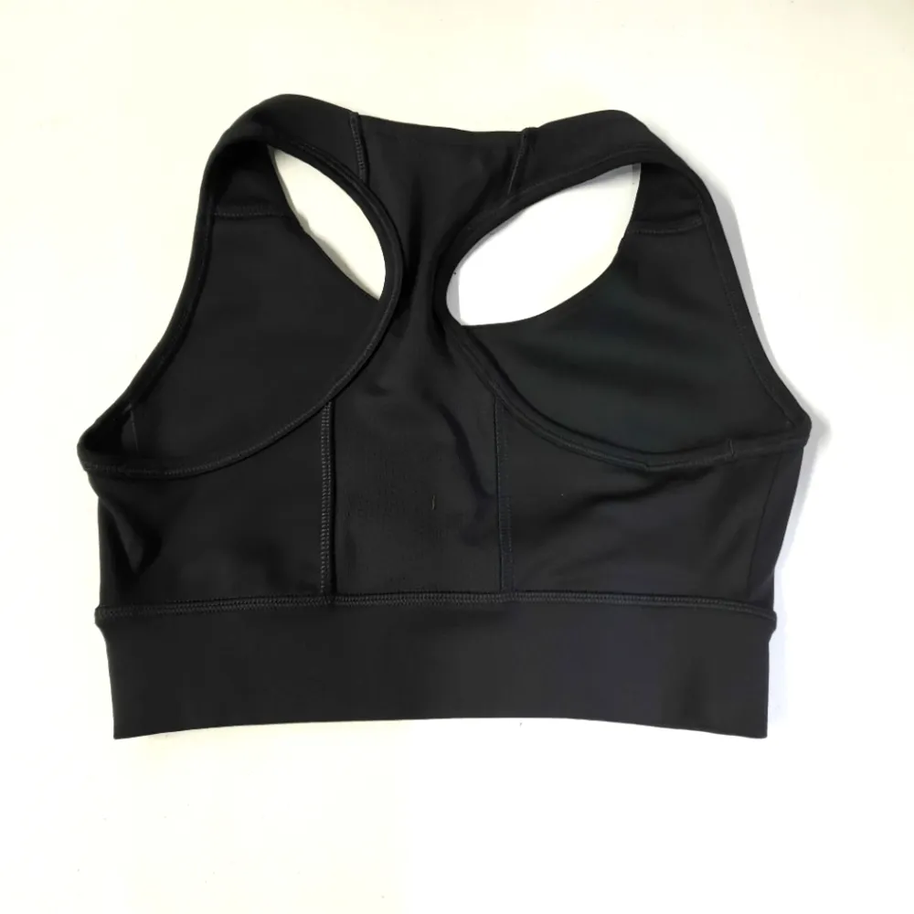 Reebok Sports Bra Womens Small Black Athletic Activewear Workout Stretch Yoga - Image 5