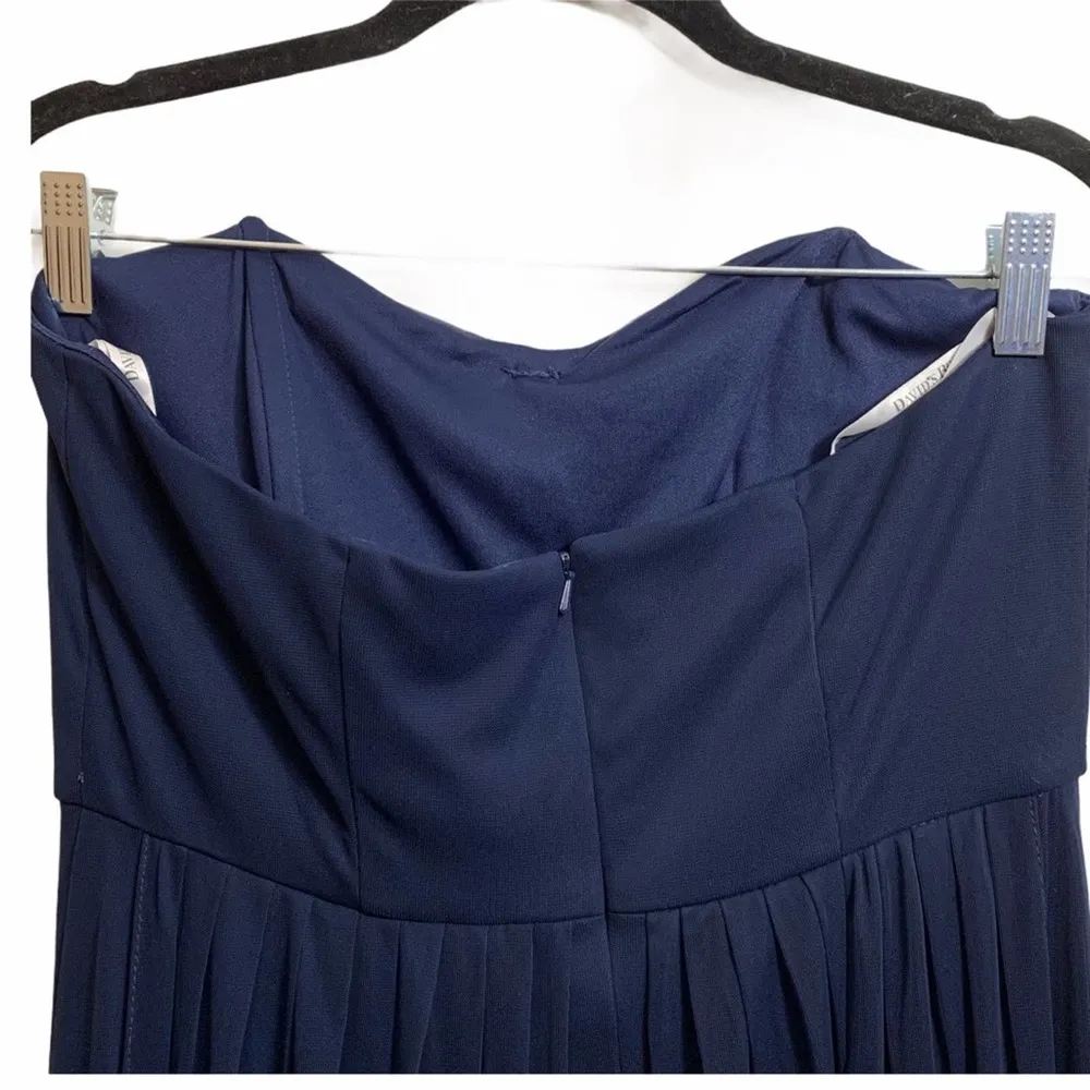 David’s Bridal Strapless Bridesmaid Dress - Image 6