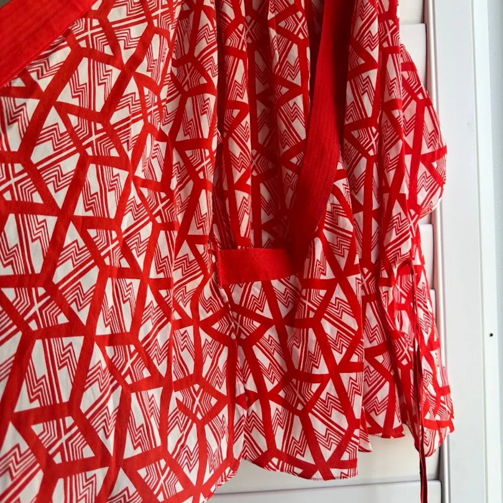 Leifsdottir Catalyst Silk Wrap Top 100% Silk - Image 7