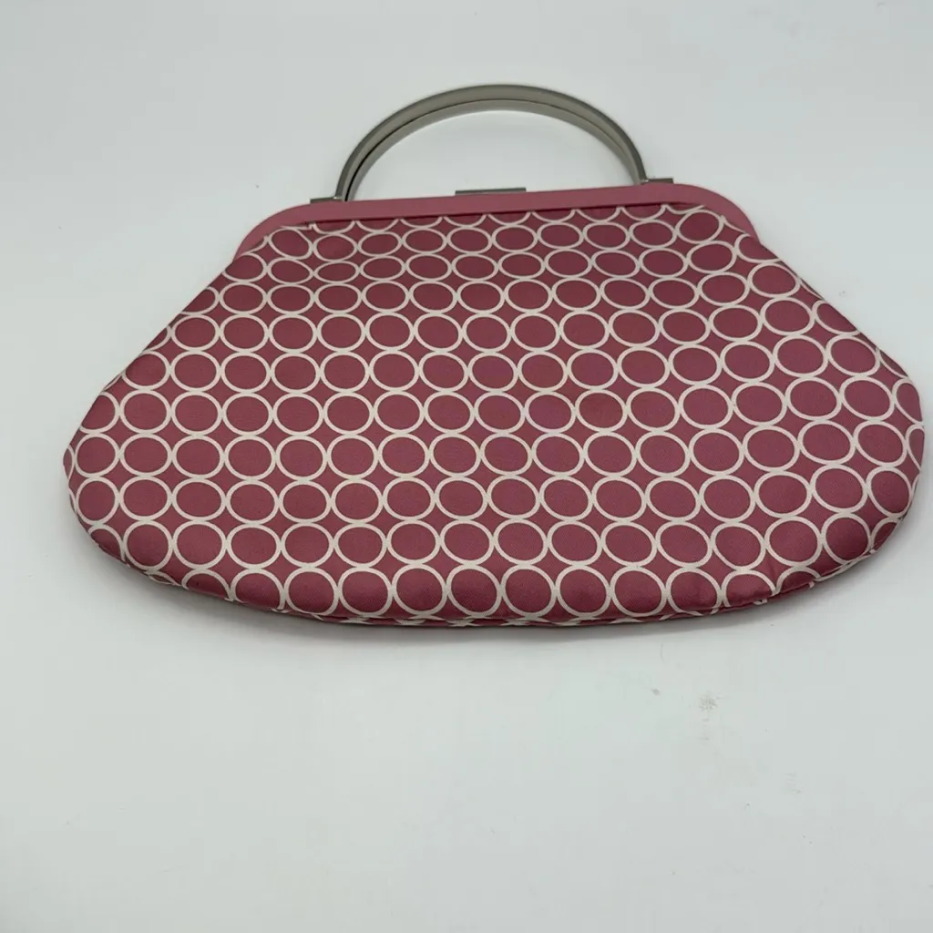 BANANA REPUBLIC Stylish Pink Patterned Handbag. - Image 2