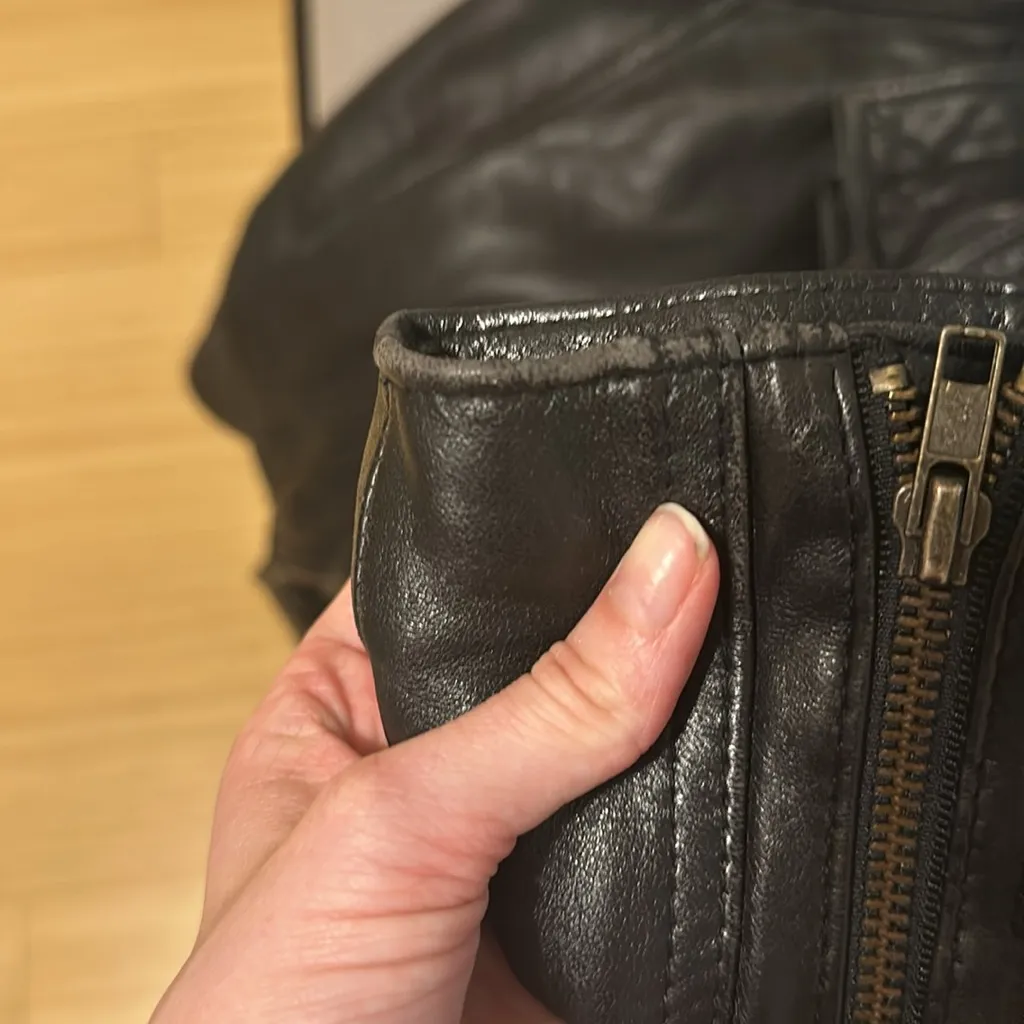 Vintage FoxRun genuine leather jacket Black - Image 10