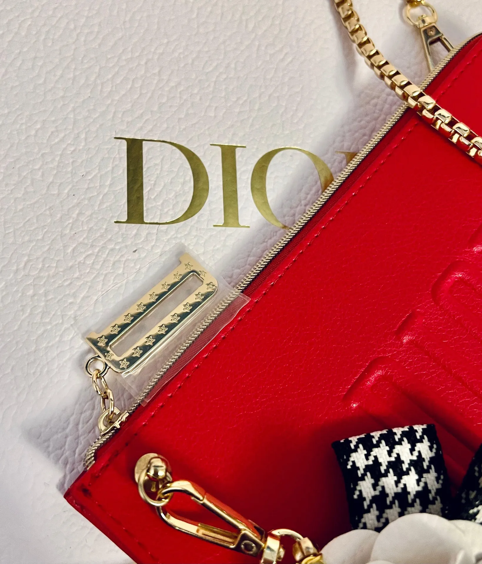 Dior Makeup Cosmetic Case Purse Pouch Shoulder Bag - Image 3