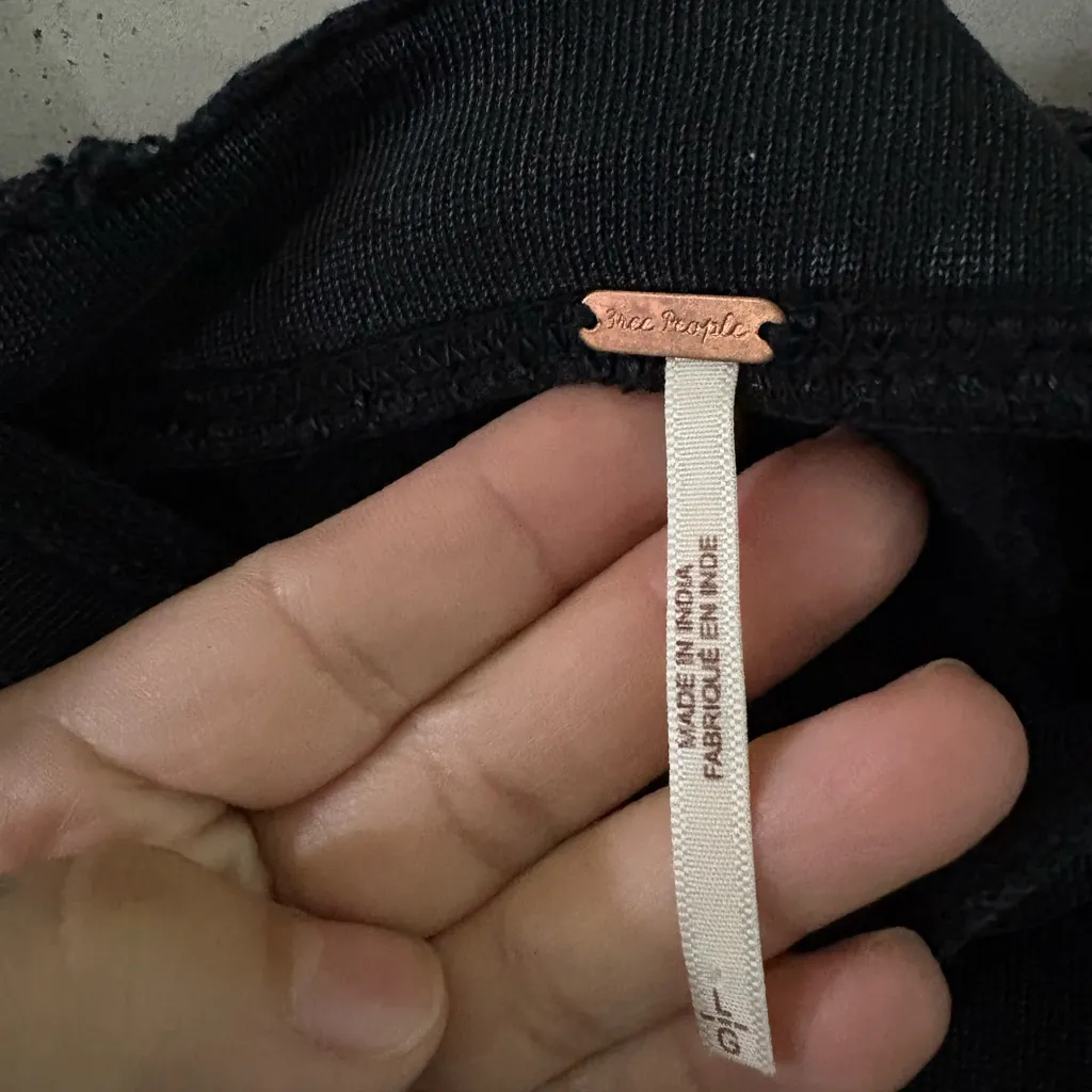 Free People Oversized Babydoll Mineral Wash Sweater - Image 4