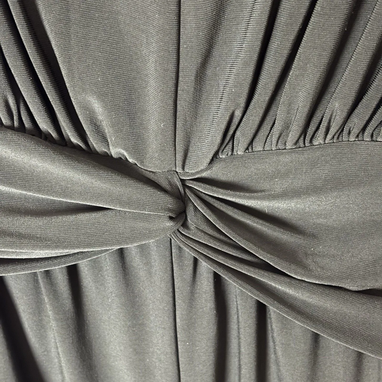 Eliza J Black Sleeveless Jumpsuit Wide Leg Stretch Sz 3X Flattering Party Work - Image 6