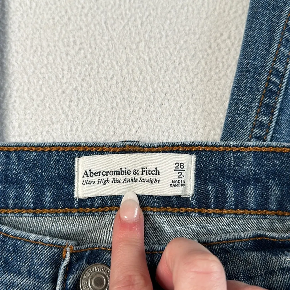 Ultra High Rise Ankle Straight Jeans - Image 2